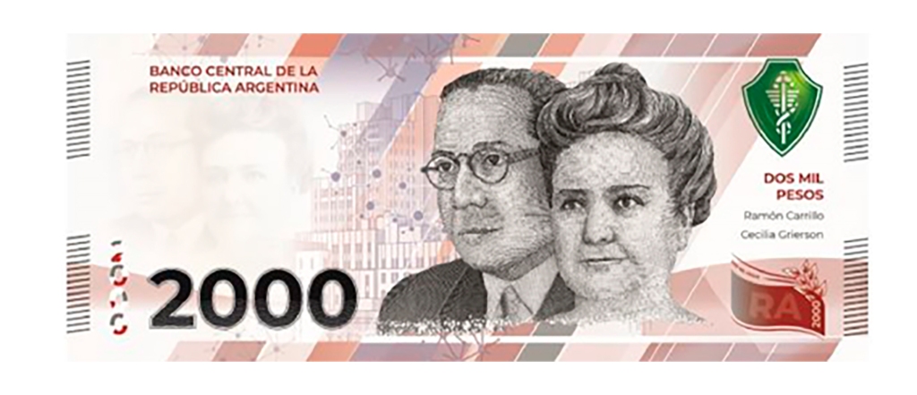 Así será el nuevo billete de «$2000 anunciado por el Banco Central
